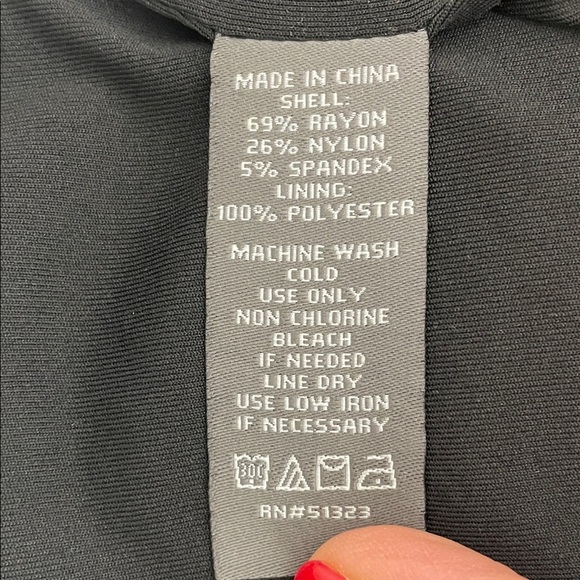 Vince Camino Colorblock Sleeveless Dress - Orange/Black/Cream Crew Neck Size 10 - Picture 7 of 11